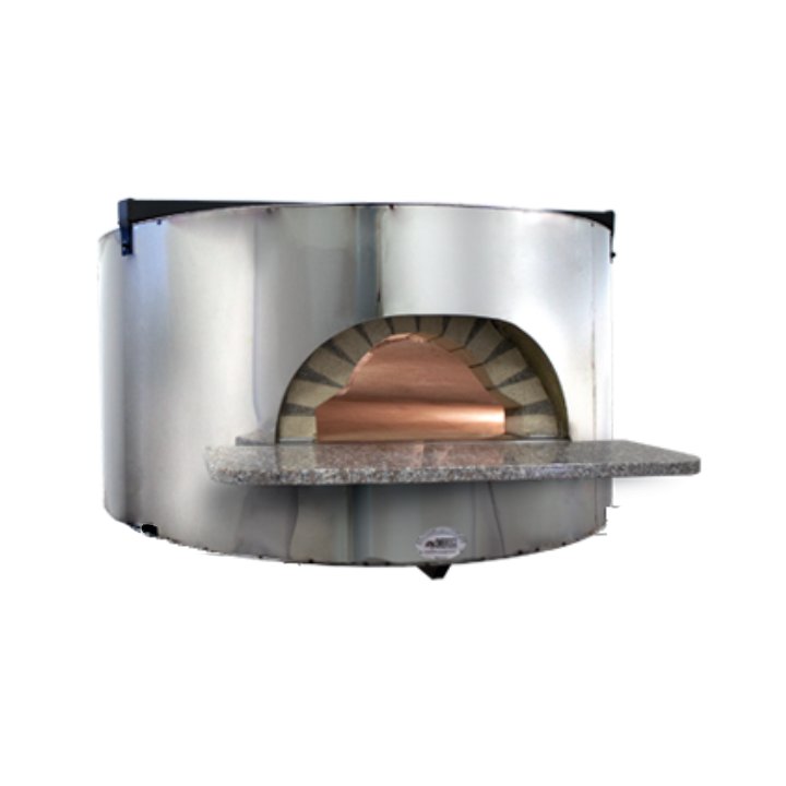 HOUTSTOOKTE PIZZA OVEN - MAX 12 PIZZA'S Ø 300 MM - GEMONTEERD