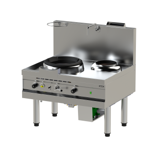 WOK TURBO, 1 BRULEUR, L 1100 MM