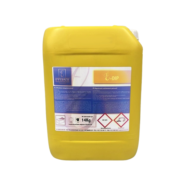 DEGRAISSANT LIQUIDE SURPUISSANT POUR FILTRES DE HOTTE 14 KG