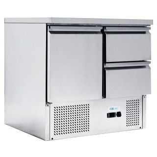 FRIGO SALADETTE, 1 DEUR EN 2 SCHUIVEN