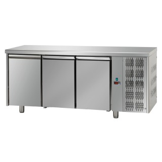 FRIGO TABLE POSITIF - 3 PORTES - PROFONDEUR 700 MM