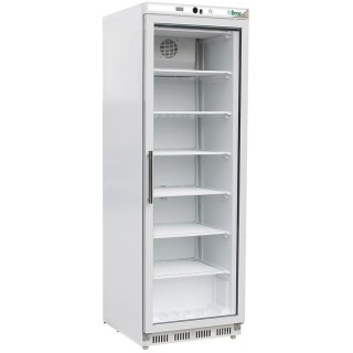 ARMOIRE DE CONGELATION BLANCHE VITREE, 340 L
