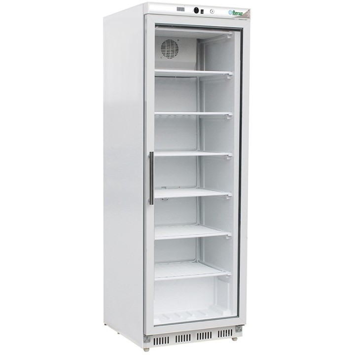 ARMOIRE DE CONGELATION BLANCHE VITREE, 340 L