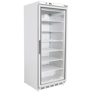 BEGLAASDE WITTE DIEPVRIESKAST GN 2/1, 570 L