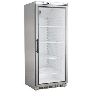 BEGLAASDE RVS KOELKAST GN 2/1, 570 L