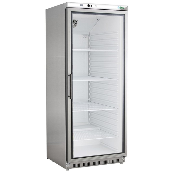 ARMOIRE FRIGORIFIQUE INOX GN 2/1 VITREE, 570 L