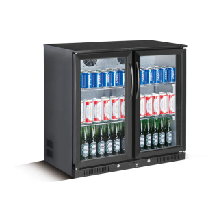 ARRIERE BAR, 2 PORTES BATTANTES, 208 L