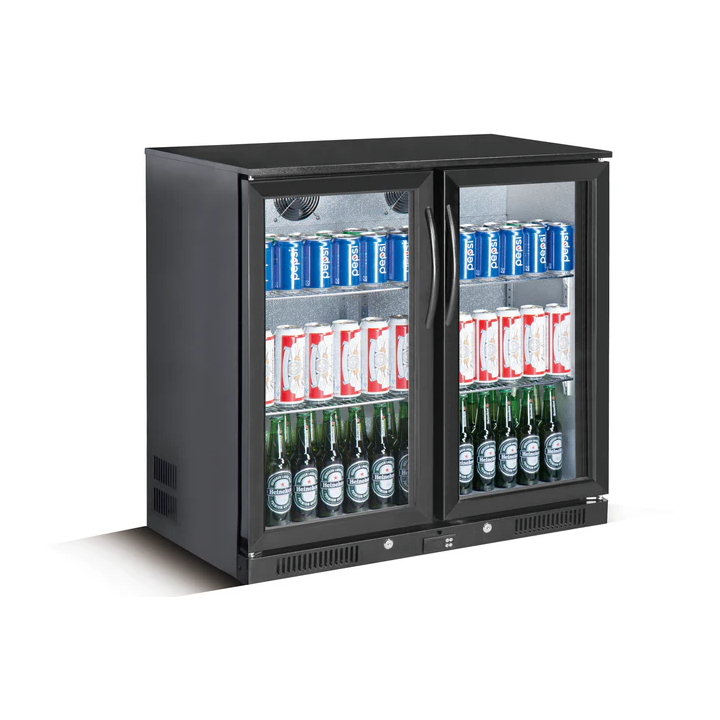 ARRIERE BAR, 2 PORTES BATTANTES, 208 L