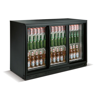ARRIERE BAR, 3 PORTES COULISSANTES, 330 L
