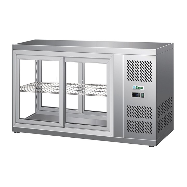 VITRINE D'EXPOSITION REFRIGEREE 150 L - SELF SERVICE