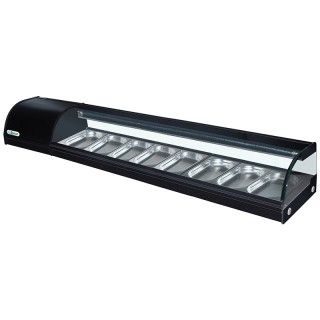 VITRINE A SUSHI 8 x GN 1/3, L 2000 MM