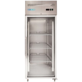 ARMOIRE CONGELATION, 1 PORTE VITREE, GN 2/1, 650 L