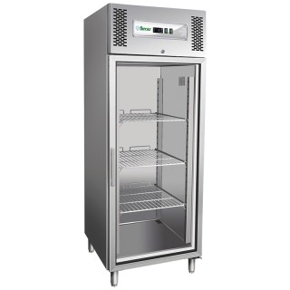 KOELKAST, 1 GLASDEUR, GN 2/1, 650 L