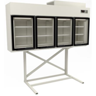 MEUBLE MURAL DE CONGELATION 1050 L, L 2506 MM