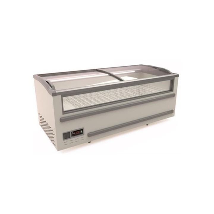 CONSERVATEUR PANORAMIQUE 1216L AVEC VITRE FRONTALE, L 2510 MM