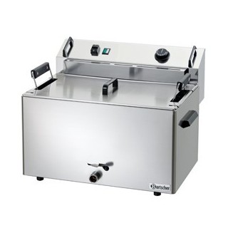 FRITEUSE ELECTRIQUE A POSER 1 x 16 L, SPECIAL POUR BEIGNETS OU POISSON REFEB16L
