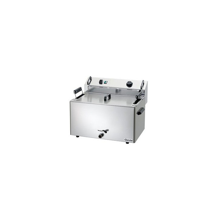 FRITEUSE ELECTRIQUE A POSER 1 x 16 L, SPECIAL POUR BEIGNETS OU POISSON REFEB16L