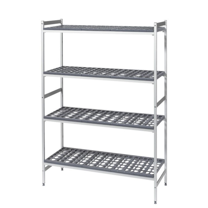 REKKEN 4 NIVEAU'S VOOR KOELCEL, L 1045 x P 365 MM MODULE 05 "E"