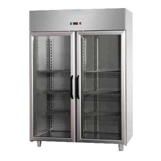 DIEPVRIESKAST, 2 GLASDEUREN, 1200 L FGN1200BTNV TECNODOM