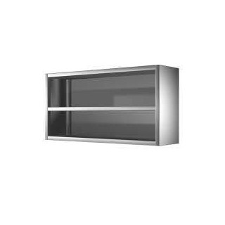 RVS WANDKAST, ZONDER DEUREN, L 1400 MM JAMSP-14040 FORCAR