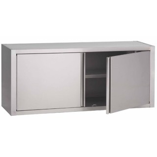 RVS WANDKAST, MET KLAPDEUREN, L 800 MM JAMPC-08040 FORCAR