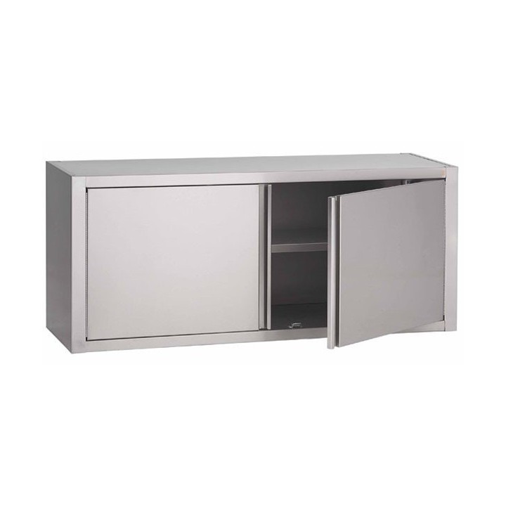 ARMOIRE MURALE INOX, AVEC PORTES BATTANTES, L 800 MM JAMPC-08040 FORCAR