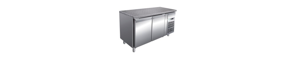 GEKOELDE WERKTAFELS - DIEPTE 800 MM