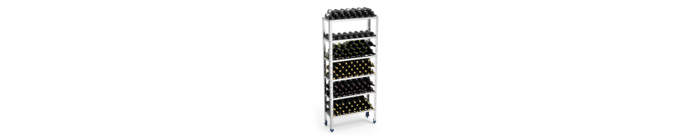 RAYONNAGES POUR LE STOCKAGE DU VIN