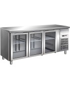 TABLES REFRIGEREES VITREES - PROFONDEUR 700 MM